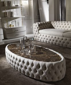 Стол журнальный DV HOME COLLECTION CHELSEA OVAL tavolino -