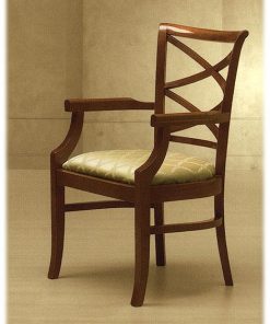 Стул с подлокотниками Croci MORELLO GIANPAOLO 561/K - Blu catalogo