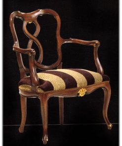 Стул с подлокотниками ISACCO AGOSTONI 1075 - Book.02