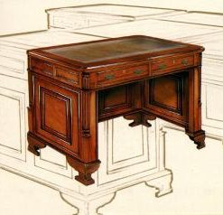 Письменный стол Georgiana CAMERIN 384 - The art of Cabinet Making II