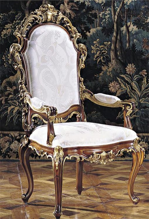 Стул с подлокотниками FRANCESCO MOLON P113 - The Upholstery