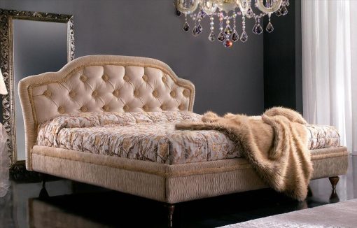 Кровать BEDDING BERLUSCA SOFT - Alta Classe Gold