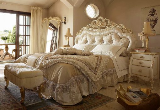Кровать ADELE VOLPI 5035 + 6101 - Classic Living