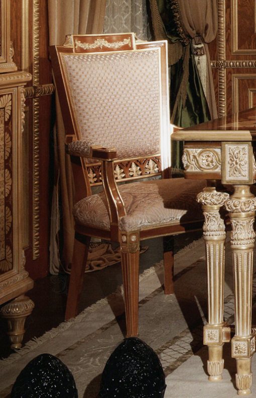 Стул с подлокотниками MACBETH ASNAGHI INTERIORS L23303 - LA BOUTIQUE